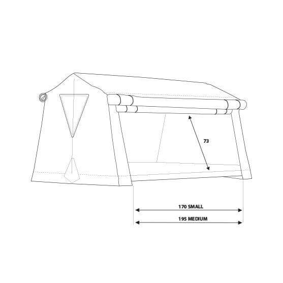 Autohome Dachzelt - Overcamp Roof Top Tents measures