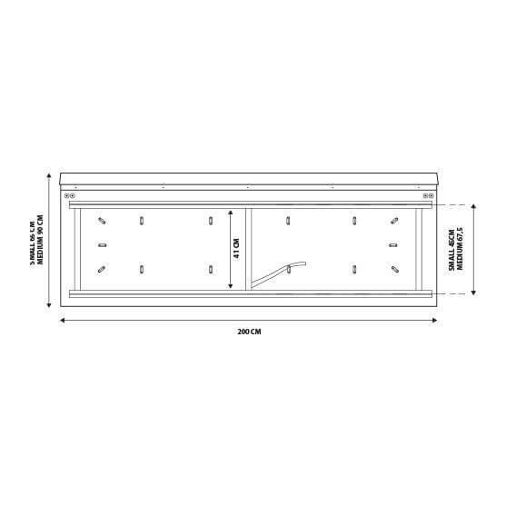 Autohome Dachzelt - Overcamp Roof Top Tents measures