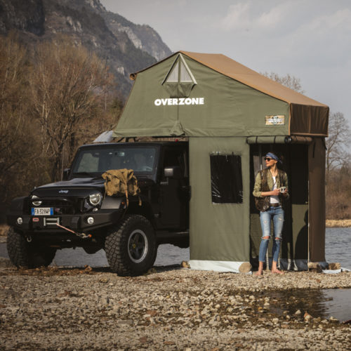accessori_overzone1 Roof Top Tents by Autohome Dachzelt - Beach camping