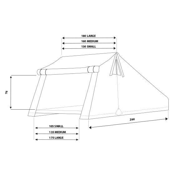 Overzone Measures - Roof Top Tents by Autohome