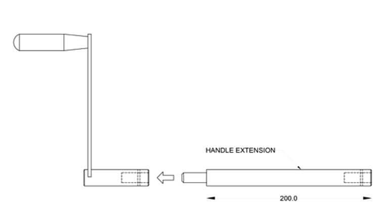 Crank Details - Autohome Roof Top Tents