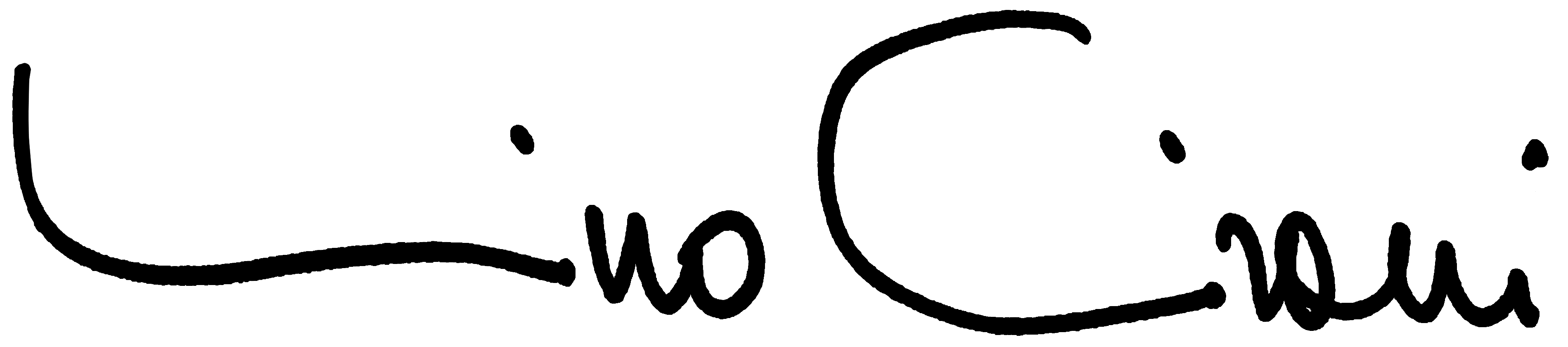 Nino Cirani Signature